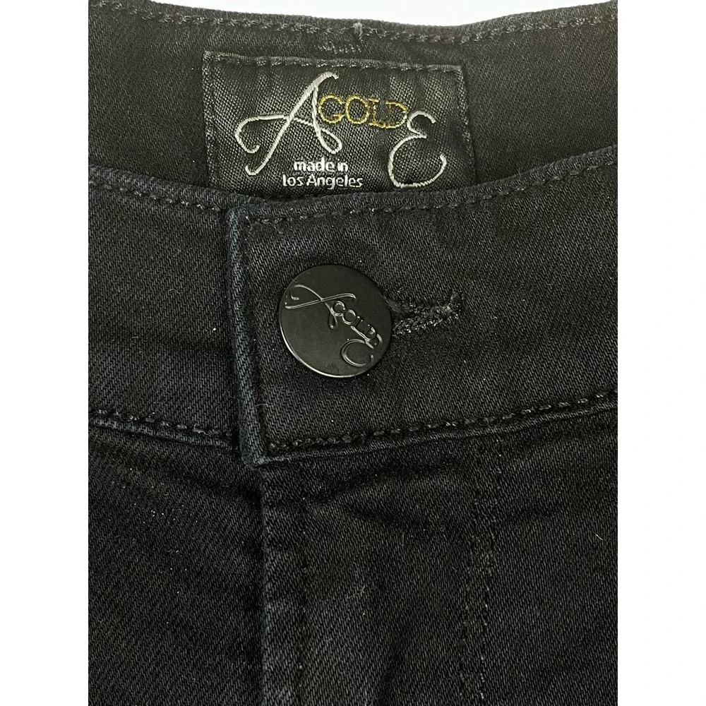 AGOLDE Collette Black Ankle Skinny Jeans | Size 28 - Picture 7 of 11